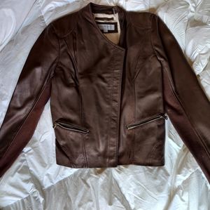 Marc New York Andrew Marc CrossBody Leather Jacket